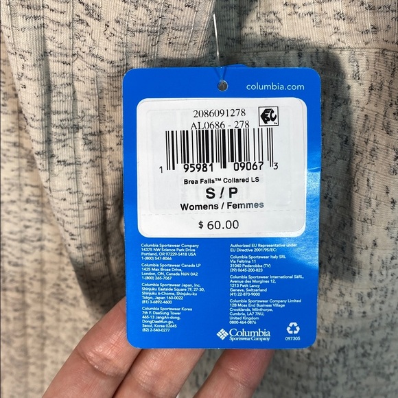 Columbia Women's Brea Falls Collared Long Sleeve Shirt size small - Picture 11 of 15